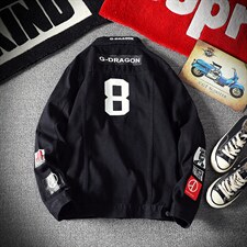 Jk616-p45M-5XL现货砖墙牛仔夹克肥仔量足破洞印花大码，男装夹克，星座103A