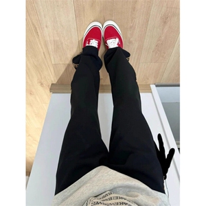 【有货】WK697CC-特P55 三条杠裤子男款设计感垂感条纹卫裤图片