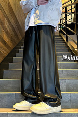 XZ616冬季新款加厚百搭痞帅皮裤休闲长裤TY982P65控78，男装休闲裤，星座512A（原616）