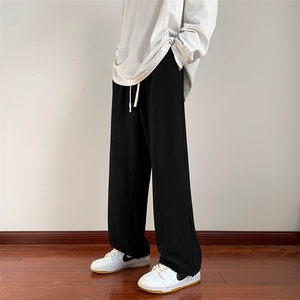 港风 抖音品质大码休闲裤长裤直筒裤A014-DY2176-P55控78图片
