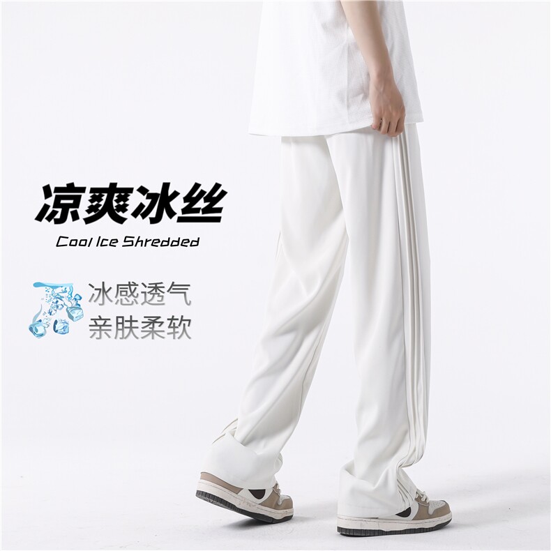 714-1-KS013-P55-X79成分：97%聚脂纤维3%氨纶（冰感长裤）,男装休闲裤,星座715-2