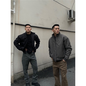 现货5万 网图美式三防教练棉衣工装飞行夹克立领外套 H1159特P60图片