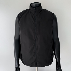 户外机能款防风防泼水面料男女情侣款夏立领休闲马甲MJ922P48,户外马甲男款搭配图片
