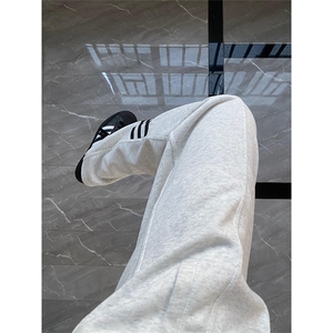 加绒加厚三条杠校服裤子男款秋冬三道杠卫裤-WK01-P45加绒55图片