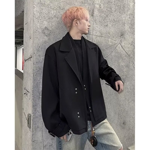 假两件西服外套男士春季潮流韩版西装夹克休闲上衣W6910-P71图片