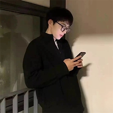 抖音得物保暖立领拉链针织外套秋冬宽松慵懒风纯色毛衣上衣AM02，男装针织衫/毛衣，电商A443