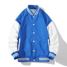 春秋季棒球服外套新款ins潮情侣学生休闲针织夹克A305-DF32-P75，男装夹克，电商B306