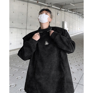 现货 25男士设计感套头晕染套头拉链垫肩卫衣MJ1032-P98图片