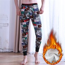 色彩英文加绒加厚