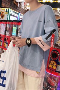 港风雷 电商 95%棉 5%聚酯纤维 夏装短袖T恤 男装 T18838-P30图片