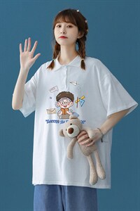 中性2026春夏新款宽松短款简约休闲上衣POLOT恤T991P35控48,男装T恤,电商A268