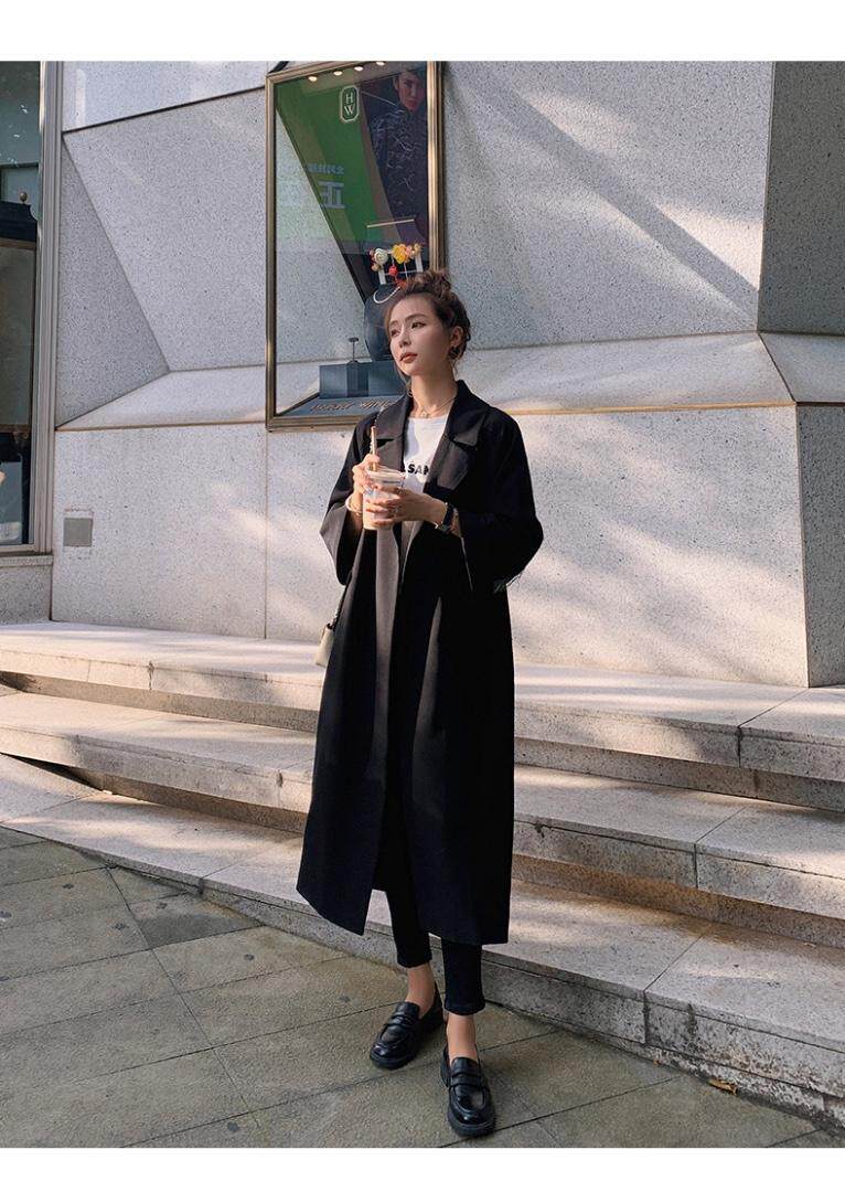 秋天风衣时尚大气，女装风衣，早颜