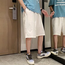 1港风休闲大码M-5XL运动日系原宿潮流五分裤男中裤DK751P18控29，男装牛仔裤，星座226-2