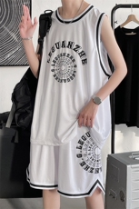 2023夏季新款港风大皂大码休闲运动套装M-5XHQ21304-P50，男装休闲套装，电商A022
