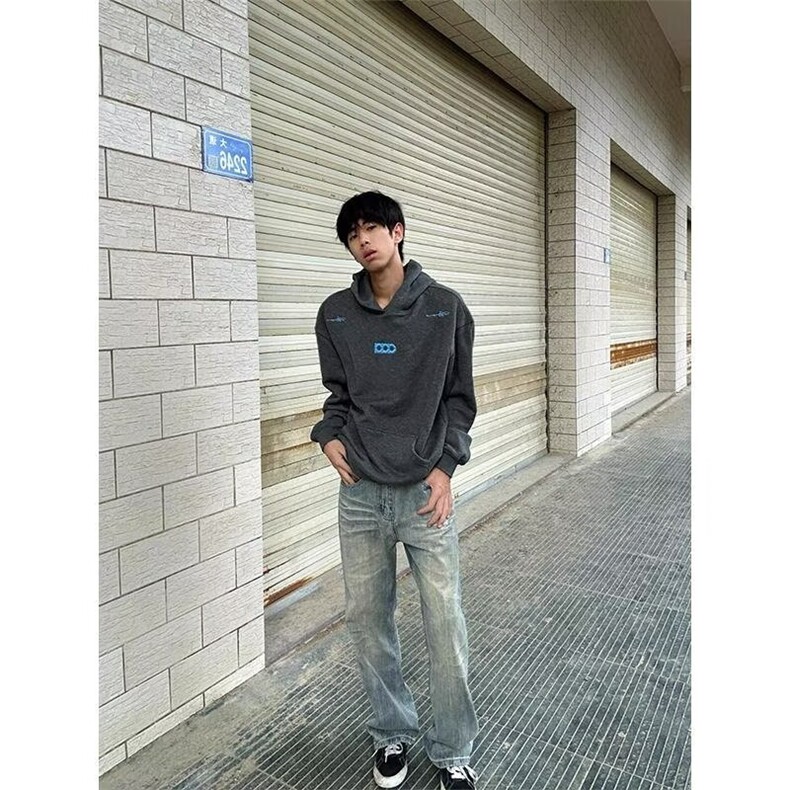 潮ins气质新款时尚原宿百搭卫衣情侣款卫衣外套(曼巴棉复合350克),女装短外套,星座302B