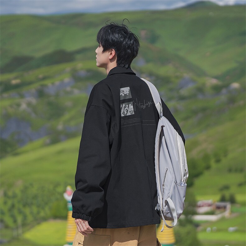 B225-W8608-P94-X118--印花夹克外套-全棉,男装夹克,电商B225