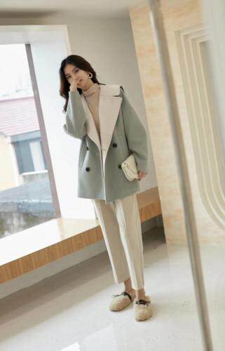 冬季新品双面羊绒大衣，女装，拉嘉图