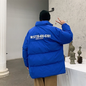 新款男百搭设计感港风棉衣M068B-P90控148图片