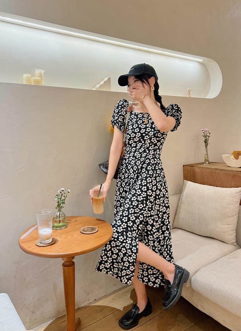 欧货同款侧开叉长裙，其它，玩美