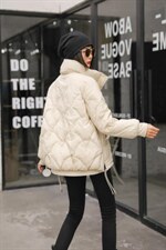 新款韩版修身白鸭绒羽绒服，女装羽绒服，茗格拉