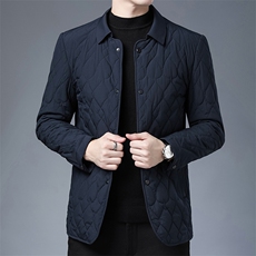 中年男士宽松棉衣服冬季新款爸爸装休闲厚款保暖外套YYM8937-P170，男装棉衣，星座1105-3