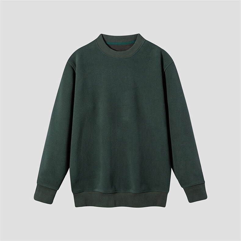 一体绒加厚套头卫衣男款时尚休闲百搭打底衫上衣服潮牌,男装T恤,星座914