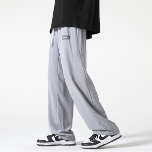 潮流宽松舒适直筒休闲裤潮牌长裤A161-K516-P38图片