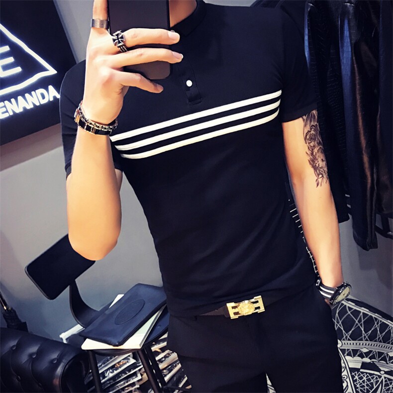 春季商务绅士商务休闲修身型休闲时尚潮流衬衫2021年,男装Polo衫,电商C301