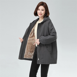 23年新款棉衣棉服派克服宽松加厚纯色刺绣保暖721款图片