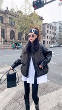 皮草，女装皮草，美之芝