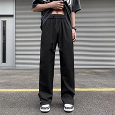 冲锋裤男春秋潮牌工装休闲长裤美式高街机能微喇裤子CK130P38，男装休闲裤，星座410-2