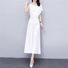 套装/套裙时尚气质百搭宽松优雅通勤两件套休闲，女装套装/套裙，时尚俏佳人