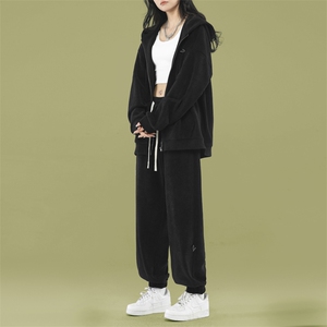 亲肤连帽卫衣套装牌重磅宽松休闲运动卫裤TZ852-特批-123图片