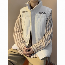 2023新款冬季棉服棉衣男生加厚保暖面包服休闲潮牌外套M086-P95，男装棉衣，星座308B-1