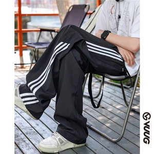设计感男2025夏季情侣款直筒裤子休闲长裤MK309 P36图片
