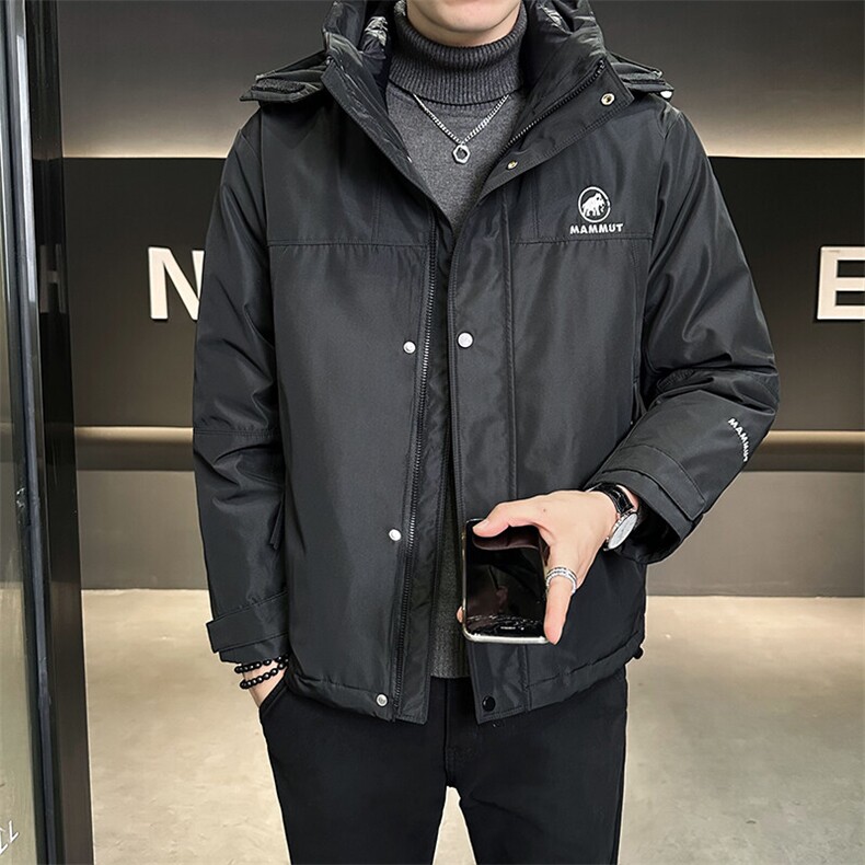 三合一冲锋衣羽绒服2025新款男士冬装外套B240-YR6688-P235,男装羽绒服,电商B240