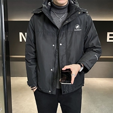 三合一冲锋衣羽绒服2025新款男士冬装外套B240-YR6688-P235，男装羽绒服，电商B240
