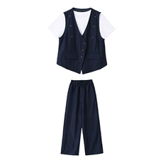 2025年夏季两件套时尚潮流，女装套装/套裙，秀美人生