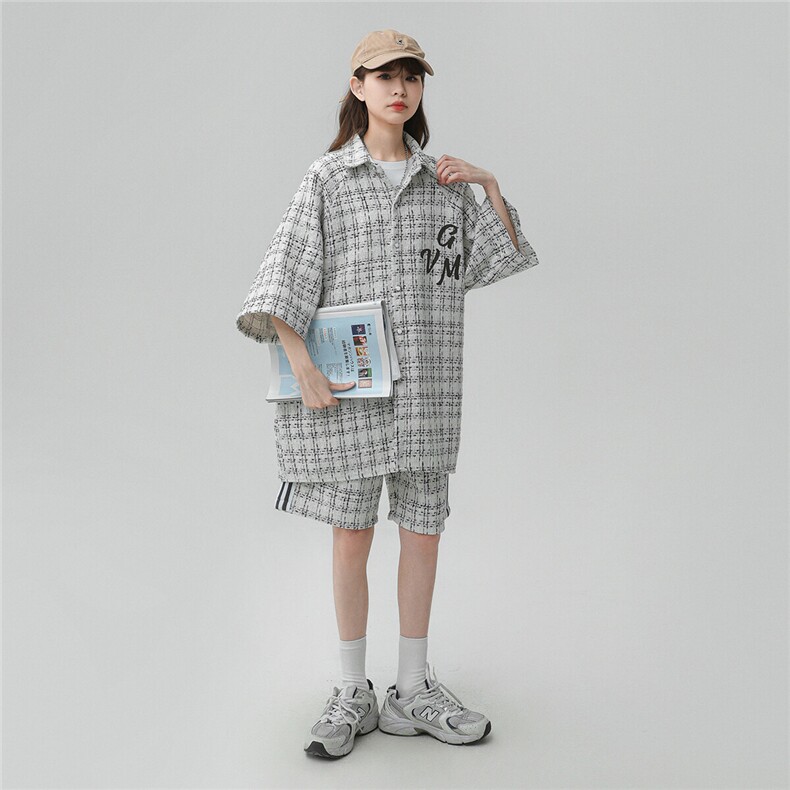 1小香风印花大码M-5XLDCS9019P45DK8797P40套装DTZ9029P85，男装休闲套装，星座226-2