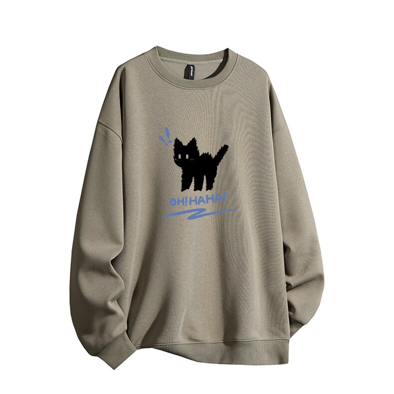 得物供货、复合重磅420克现货圆领卫衣宽松HD019-1-HMY582-特P35,男装卫衣,电商019-1
