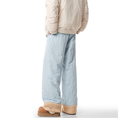 A408-24K2511-1-P65-X89-M-3XL防寒羊羔保暖裤冬季加绒滑雪棉裤，男装棉裤，电商A408