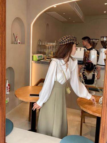 秋装两件套连衣裙美，女装连衣裙，贻思茗