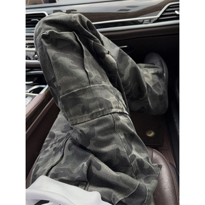 B221 美式ins高街暗黑小众宽松工装迷彩牛仔裤 LK25575-特P45控78图片