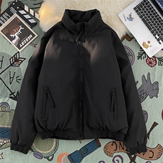 现货立领棉衣男士美式复古加厚外套潮牌工装棉服M905-P85，男装棉衣，星座308B-2