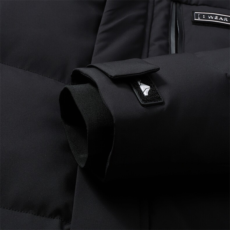 中年男白鸭绒羽绒服连帽男冬季休闲爸爸冬装加厚外套ZL7799-P300，男装羽绒服，电商B212（原钱塘6029）