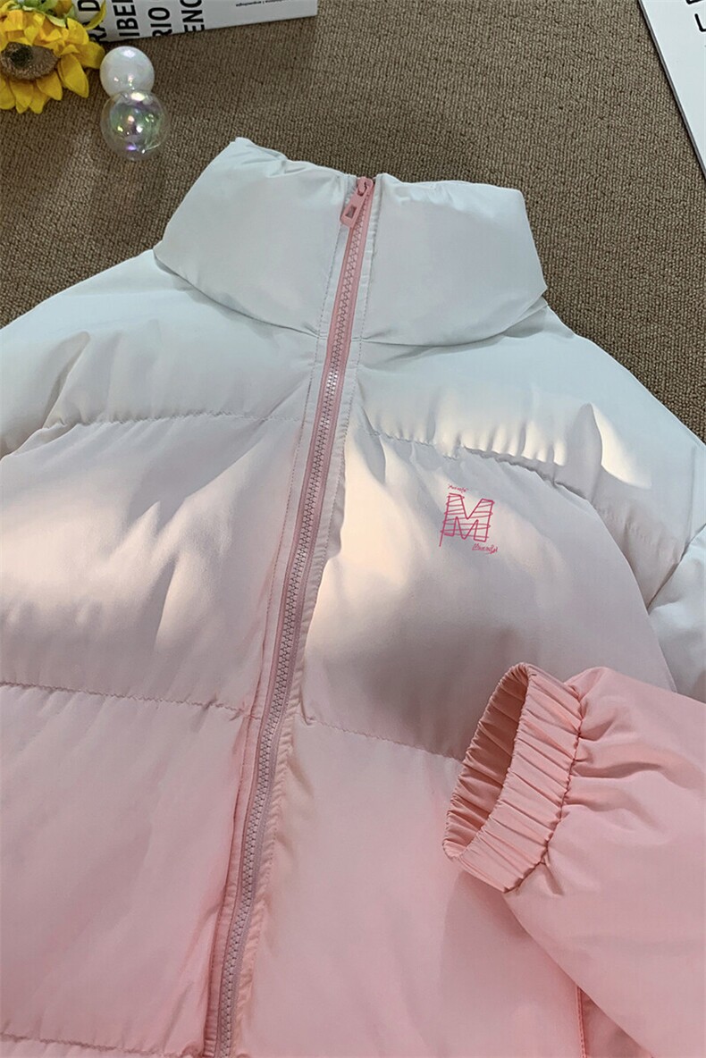 量大优可提供视频冬棉衣立领渐变HD019-1-MF5334-P75,男装棉衣,电商019-1
