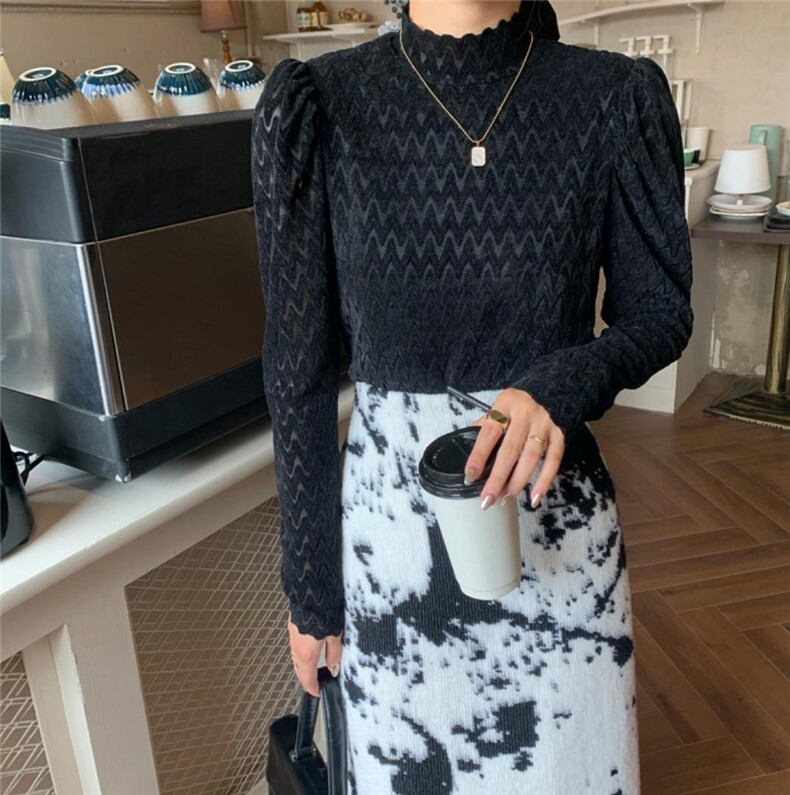 现货，秋冬款打底裙，其它，墨初