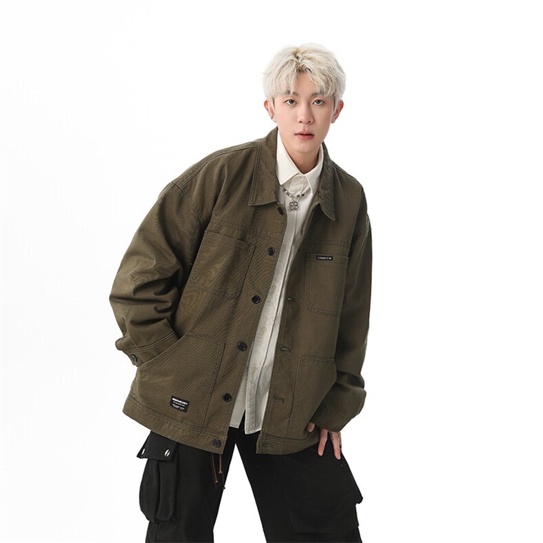 外套男士春季潮流痞帅牛仔工装夹克休闲百搭男装上衣服JK1172-P68,男装夹克,星座1103-3