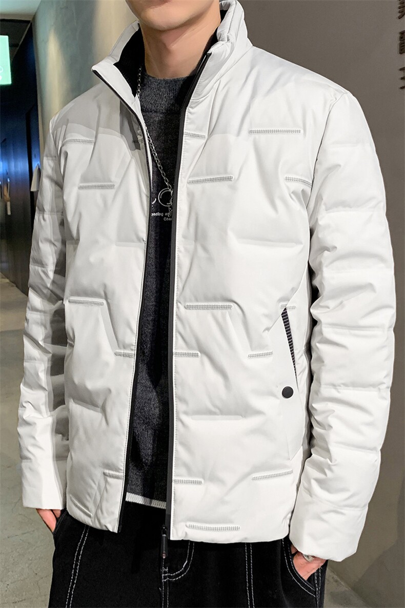 羽绒服男士冬季新款中青年白鸭绒加厚保暖外套男装潮流休闲上衣,男装羽绒服,电商B212（原钱塘6029）