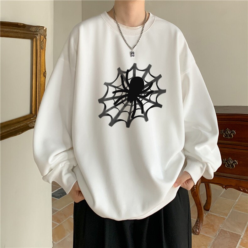 数据挺好可上300g重磅蛛网圆领卫衣宽松大码外套M-5XLP35控58，女装短外套，电商B219B